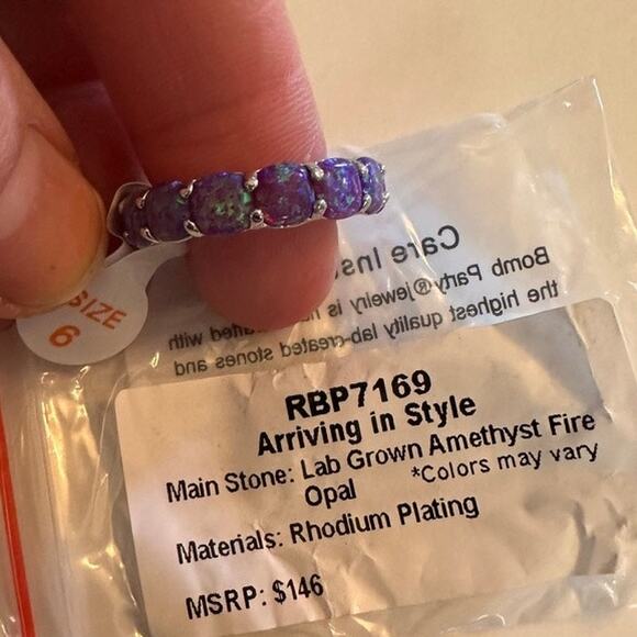 Bomb Party Ring Size 6 "Arriving in Style" - Picture 2 of 10